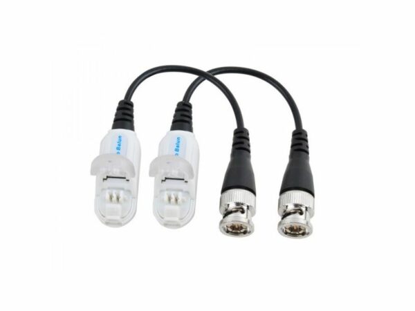 BALUN PER VIDEO SORVEGLIANZA BK ADATTATORE VIDEO PASSIVO 2PZ ADJ