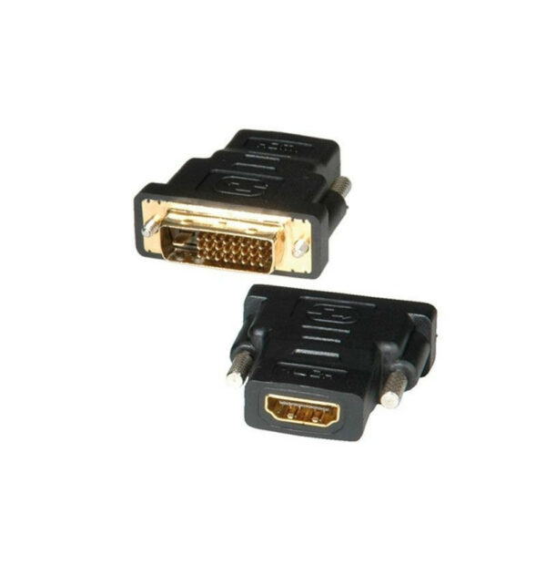 ADATTATORE HDMI-DVI F/M BK NO CAVO ADJ
