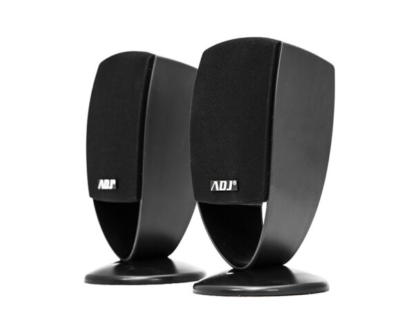 SPEAKER 2.0 USB 2*2W SLINKY BK PC/SMARTPHONE/TABLET ADJ