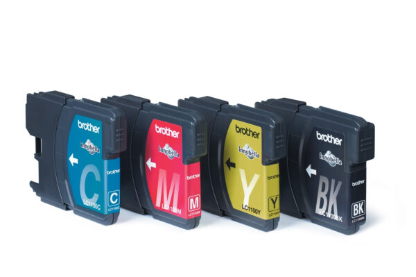 INK BROTHER LC1100 NERO GIALLO MAGE NTA CIANO PER MFC 6490CW