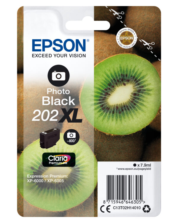 INK EPSON T02H1 NERO FOTOGRAFICO PER EXPRESSION PREMIUM XP 6000/6005