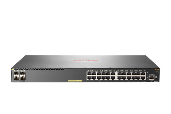 SWITCH 24P GIGABIT POE +4UPLINK ARU BA HPE
