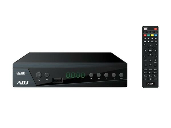 DECODER DVBT-2 ADJ PVR CHIPSET GX MAIN 10, METEO YOUTUBE IPTV