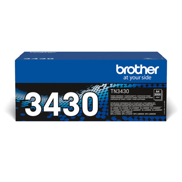 TONER BROTHER NERO HL-L5000D TN3430