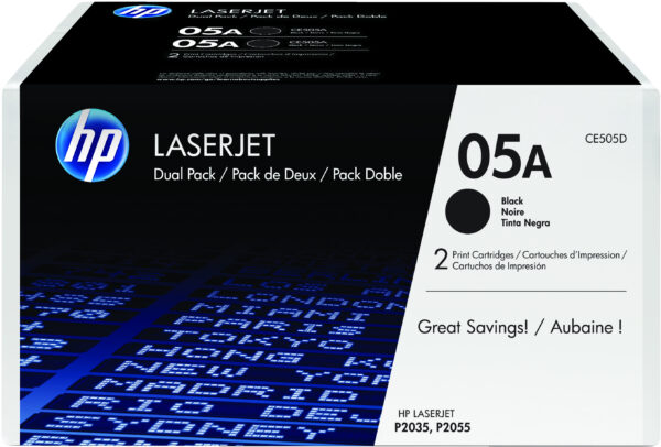 TONER HP CE505D 2PZ K 2300 PAG