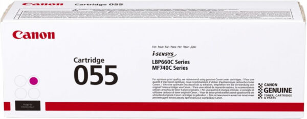 TONER CANON 055 MAGENTA PER LBP 660 2.100PG