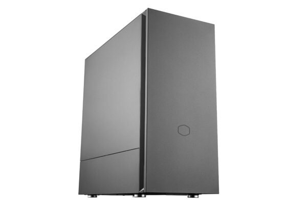 CASE MID-TOWER NO PSU SILENCIO S600 2USB3.2 SD CARD READER BLACK