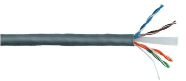 BOBINA RETE UTP CAT6 305MT RAME AWG24 LSZH CLASSE CPR ECA