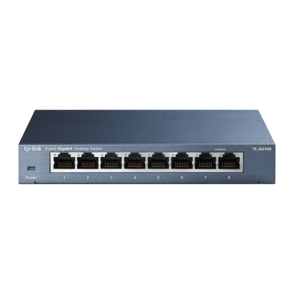 SWITCH 8P GIGABIT V3.0  METAL CASE