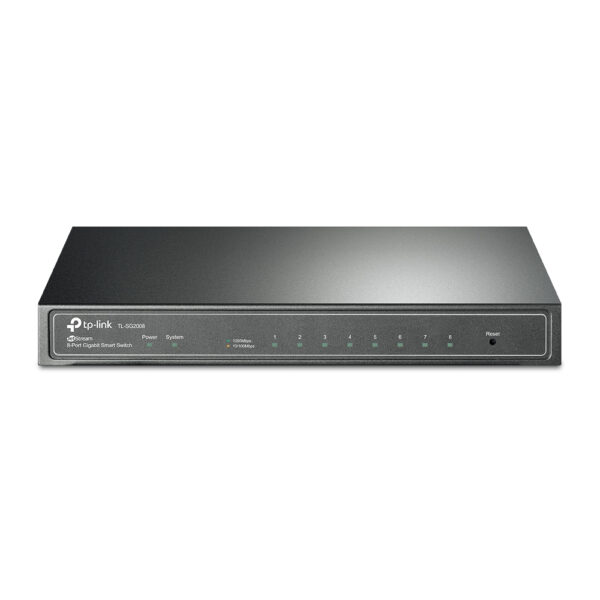 SWITCH 8P GIGABIT RJ45 TAG-BASED VLAN STP/RSTP/MSTP