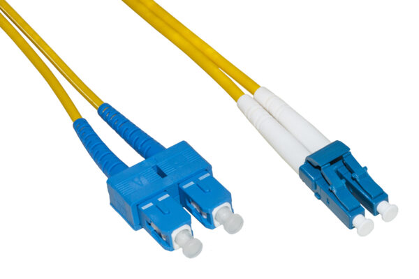 CAVO FIBRA OTTICA 5 MT LC/SC MONOMODALE OS2 9/125 LINK