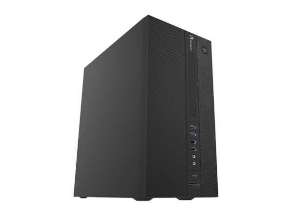 CASE MID-TOWER NO PSU BK CREAD ADJ MATX(226X200)/ITX USB3 USB2 TYPE-C
