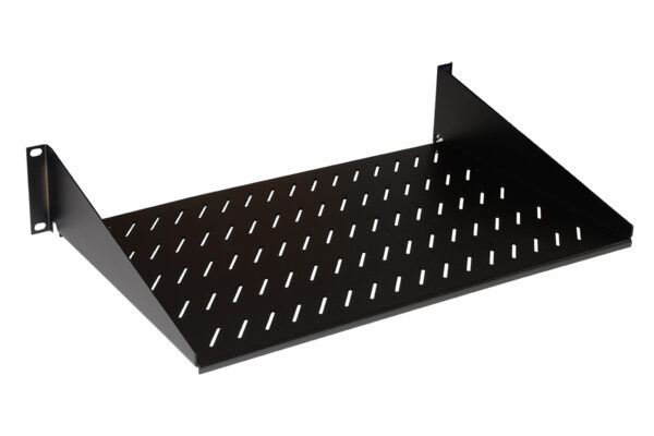ARMADIO RACK RIPIANO 2 UNIT? 19 PROFONDIT? 250 MM UNIVERSALE NERO