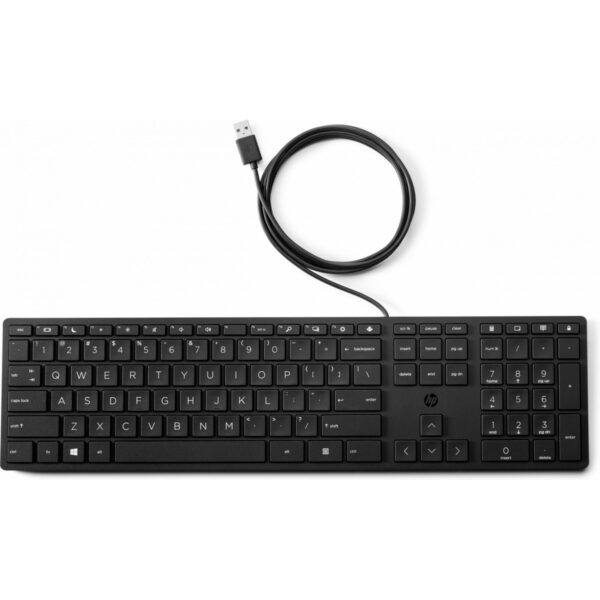 TASTIERA HP USB NERA OEM