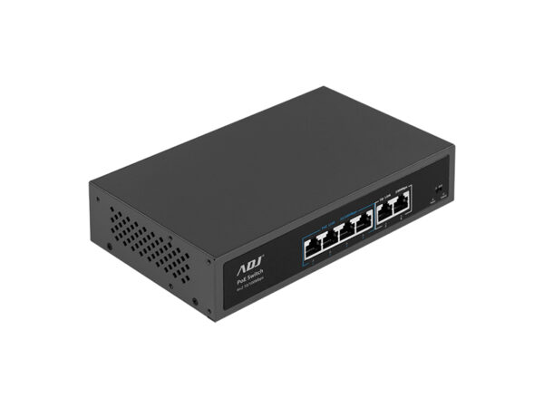 SWITCH 4P POE 10/100 + 2P GIGABIT 2 50M ADJ
