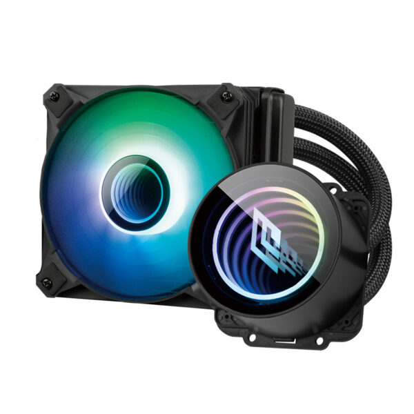 VENTOLA LIQUID SIBERUS PRO 120 ARGB BLK SK 1700/1200 1*FAN 120MM PWM