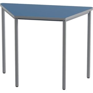 TAVOLO TRAPEZOIDALE BLU 120X60X70