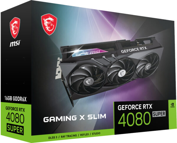 VGA MSI RTX 4080 SUPER 16G 16GB DDR6X 256BIT 2H/2DP 3FAN