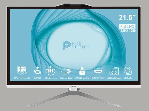 AIO 21,5 I3 8GB 512GB WH W11P TCH I3-13100 WH FHD MULTITOUCH