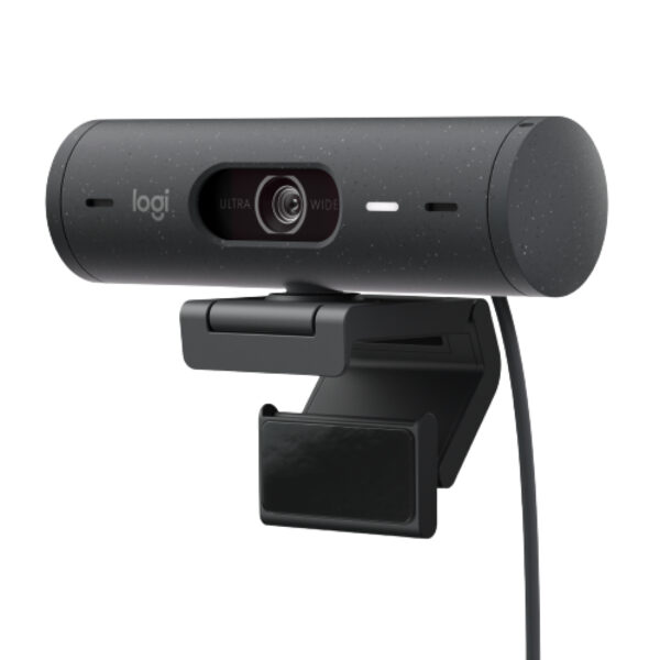 WEBCAM LOGITECH BRIO 500 BLACK FULL HD 1080P SHOWMODE 4X 90GRADI