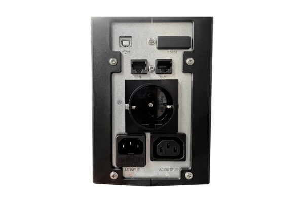 UPS 1 KVA DESKTOP LINE INT.SERVER 1*IEC+1*C13+2 RJ45 PROT LCD BK ADJ