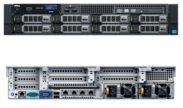 SERVER REF DELL R730 2XE5-2690 128G 2X1,2GB SAS H730 4X1GB LAN 10GB