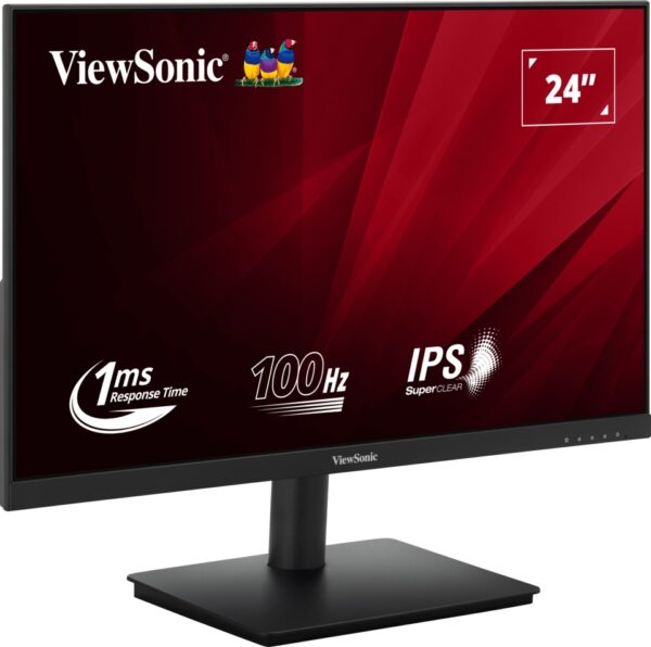 MON 23.8 IPS VGA HDMI BLACK 1MS 100HZ  VESA FHD