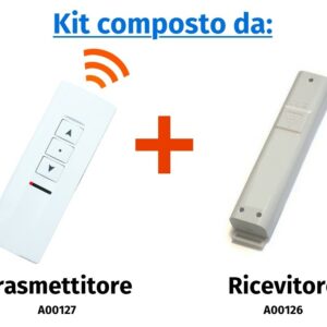 RADIO COMANDO PROVIS 1 CANALE TELO MOTORIZZATO
