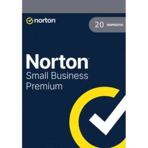 NORTON SMALL BUSINESS PREMIUM 1USER 20 DEV 500GB BACKUP 12 MESI