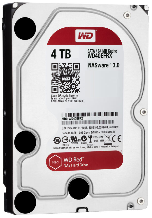 HD 3,5 4TB 5400RPM 256MB RED PLUS SATA3 NAS STORAGE