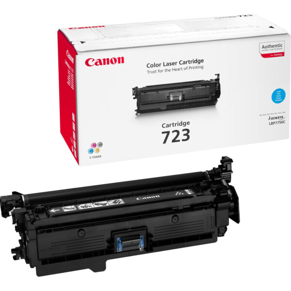 TONER CANON 723C CIANO PER LBP 7750 CDN 8500PAG