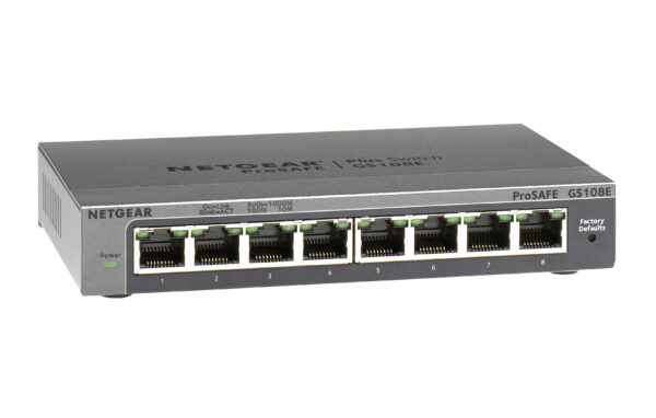 SWITCH 8P GIGABIT METAL CASE DESKTO P