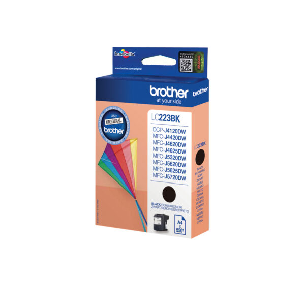 INK BROTHER LC223BK NERO PER MFC J4620DW 550PG