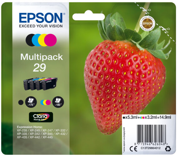 INK EPSON T2986 NERO+COLORE PER EXPRESSION HOME XP 235