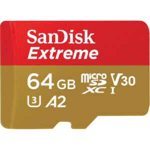 SD MICRO 64GB SANDISK EXTREME A2 C10 V30 UHS-IU3