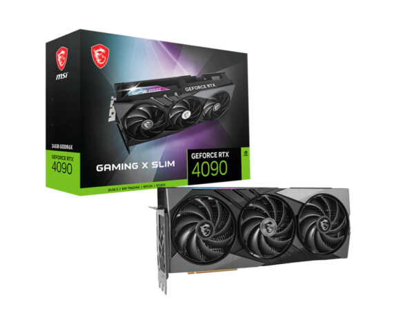 VGA MSI NVIDIA RTX 4090 GMG XSLIM24 24GB DDR6X 384BIT 2H/2DP 450W 3FAN