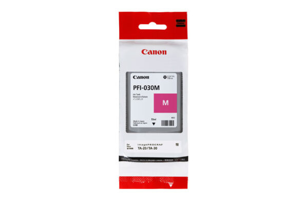 INK CANON PFI-030M MAGENTA PER CANON TA 20/TA 30 55ML