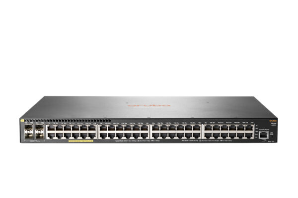 SWITCH HPE ARUBA 2930F 48G POE+ 4SFP 48P GIGABIT ETHERNET 3 SFP