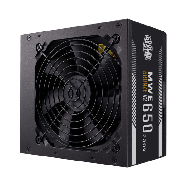 ALIMENTATORE 650W MWE V2 230V BK 80+BRONZE FAN 120MM PFC-A