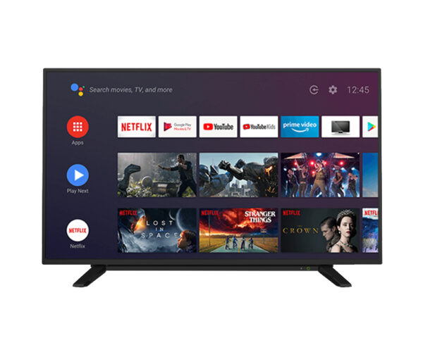 TV 43TOSHIBA SMART ANDROID 4K UHD DVBT2 S2 AMAZON NETFLIX CAST