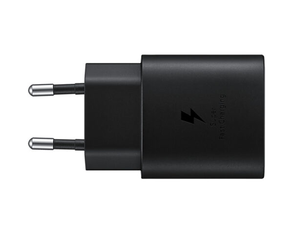 CARICA BATTERIA SAMSUNG EP-TA800 TYPE C 25W FAST CHARGE BLACK