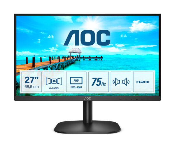 MON 27VA VGA HDMI 4MS MM AOC 27B2AMA