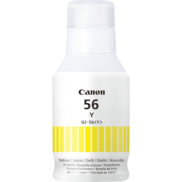 INK CANON GI56Y GIALLO 14000 PG PER MAXIFY GX7050/6050/3050