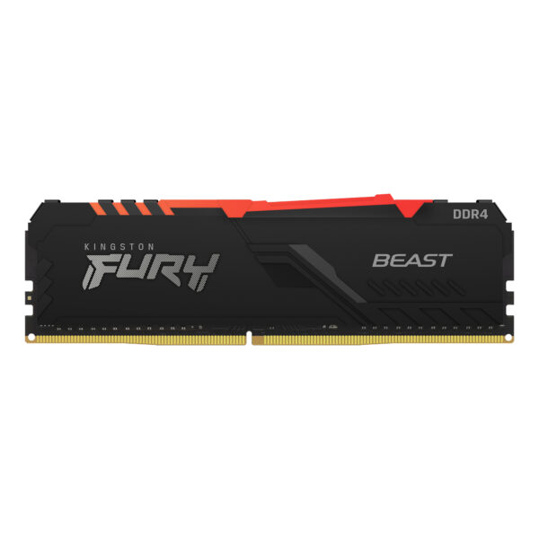 DDR4 16GB 3200 MHZ FURY BEAST BLACK RGB CL16 KINGSTON