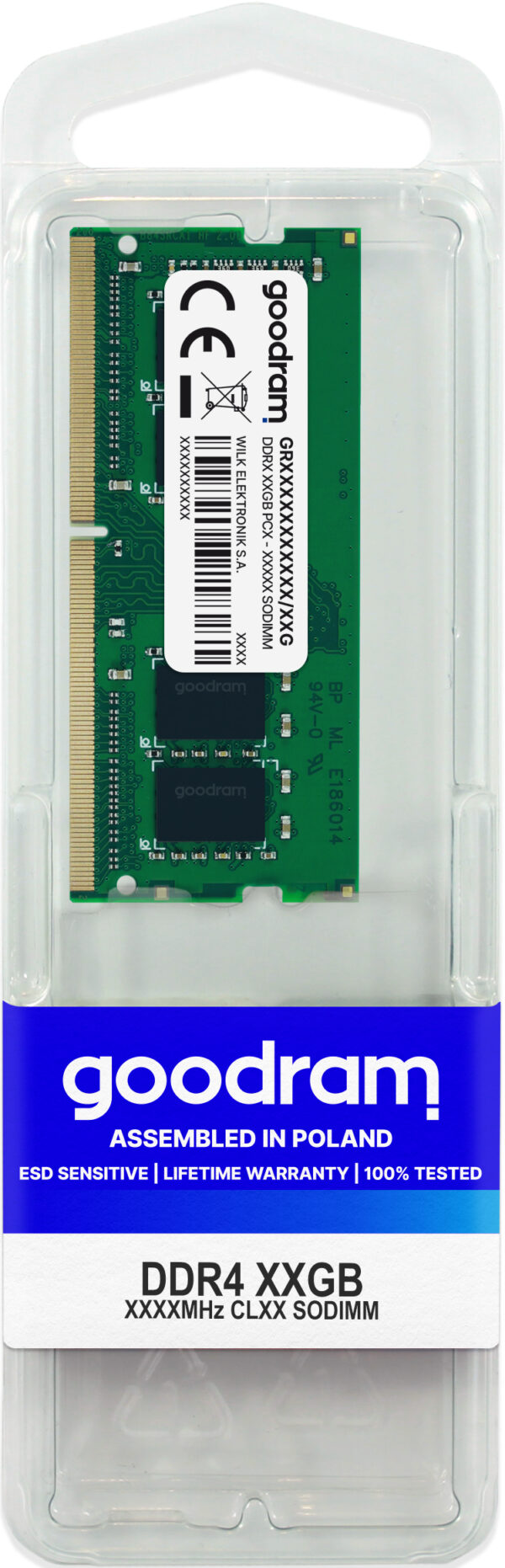 DDR4 16GB 3200 MHZ SO-DIMM GOODRAM CL22