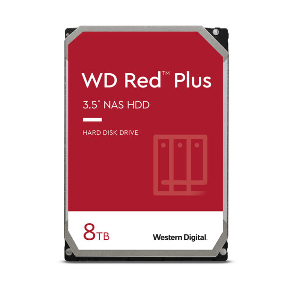 HD 3,5 8TB 5400RPM 128MB RED PLUS SATA3 NAS STORAGE