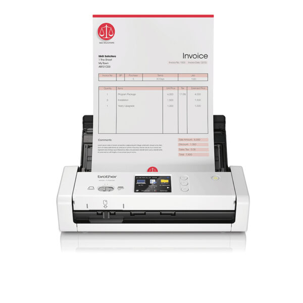 SCANNER DESKTOP BRO ADS1700W 25PPM/ADF/WIFI/USB/F/R