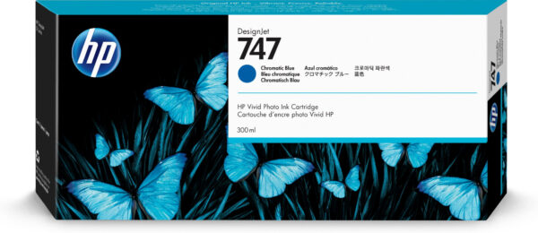 INK HP 747 AZZURRO DJ Z9 300ML