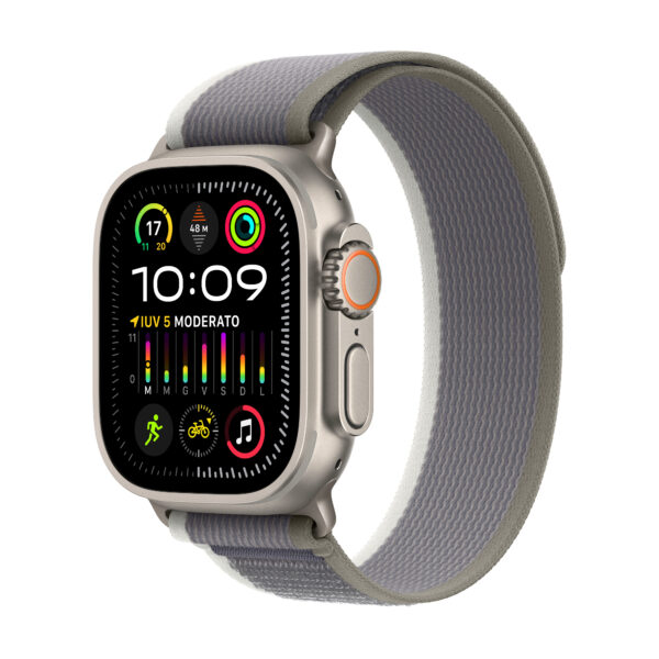 WATCH 49MM ULTRA 2 CELLULAR TITANIO VERDE/GRIGIO TRAIL LOOP - M/L