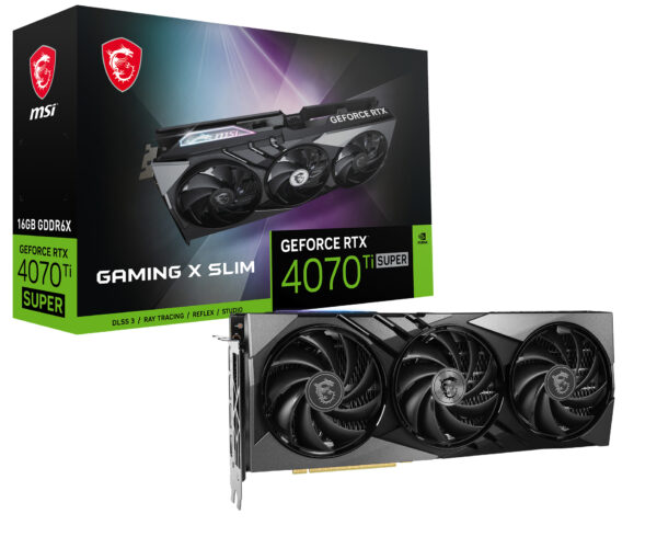 VGA MSI RTX 4070TI SUPER 16G GMG XS 16GB DDR6X 192BIT HDMI/3*DP XSLIM